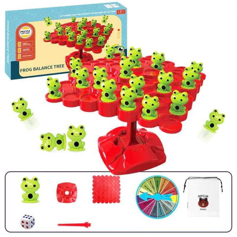 Stacking game that combines excitement, focus, and screams into a perfect family game