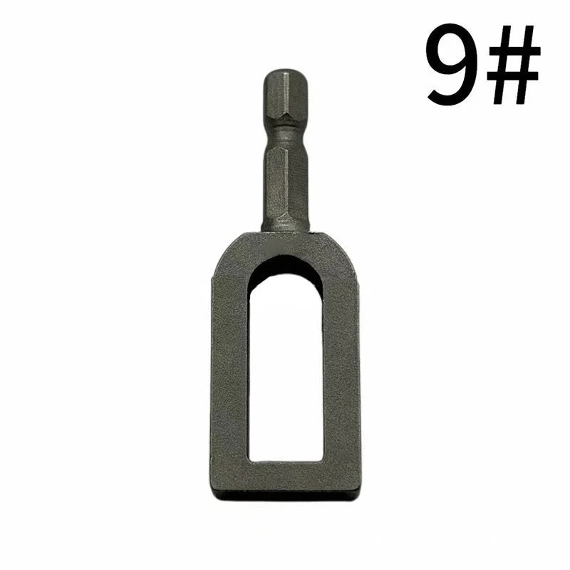 Electric drill wire twisting tool bit