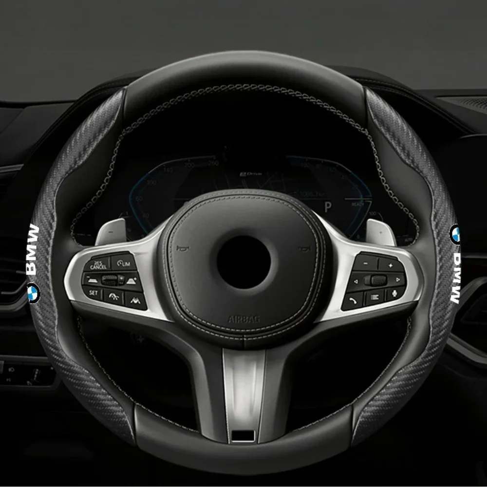 Luxury steering wheel cover