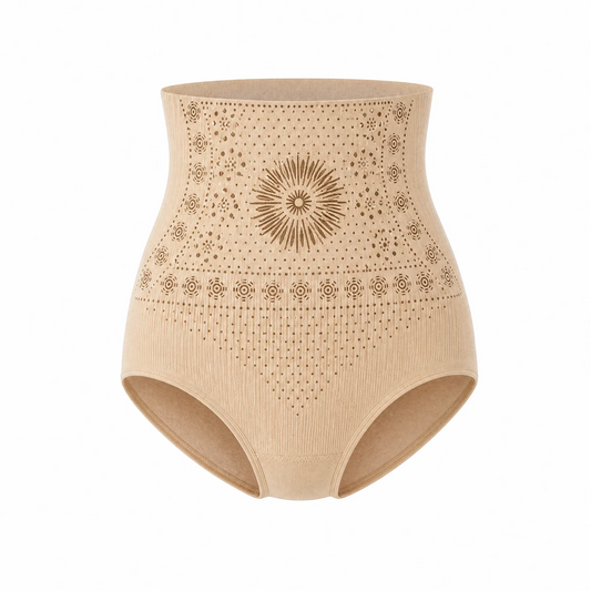 High-waisted shaping shorts