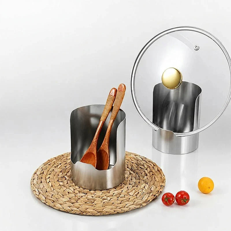 Multifunctional kitchen utensil holder