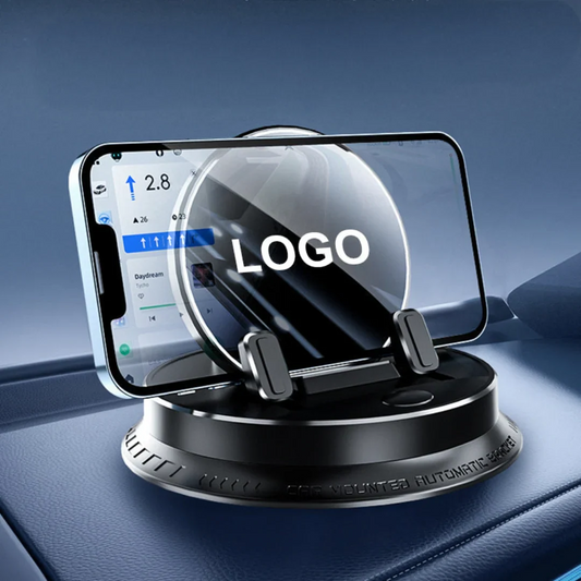 Car phone holder with car brand logo