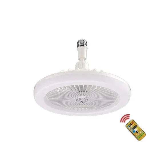 2-in-1 ceiling fan with LED light and remote control
