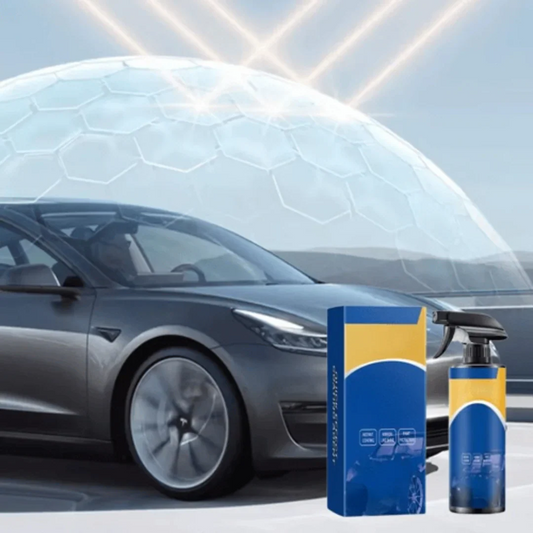 Hydrophobic and high-gloss car coating spray