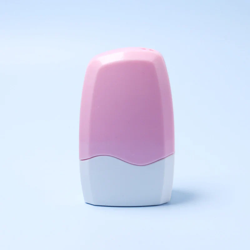 Identity theft protection roller stamp for documents