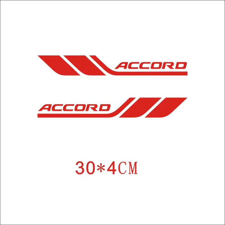 Decorative car stickers (4 pieces)