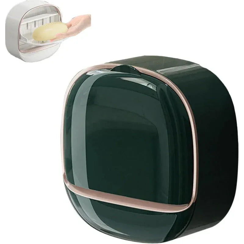 Waterproof wall-mounted soap holder