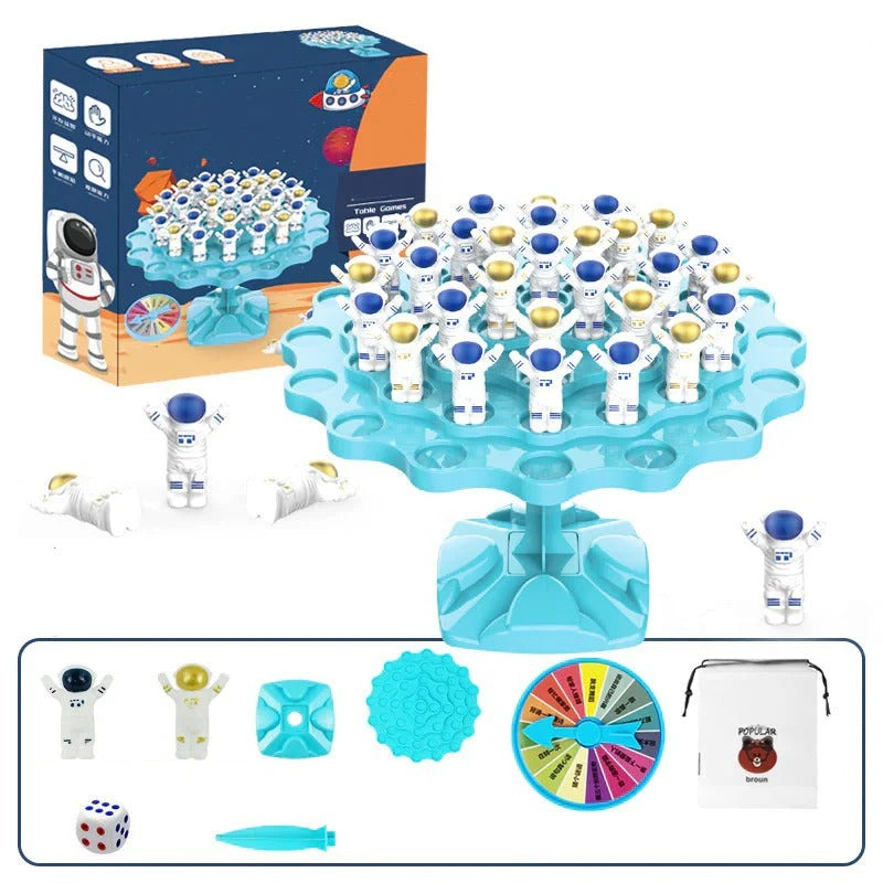 Stacking game that combines excitement, focus, and screams into a perfect family game