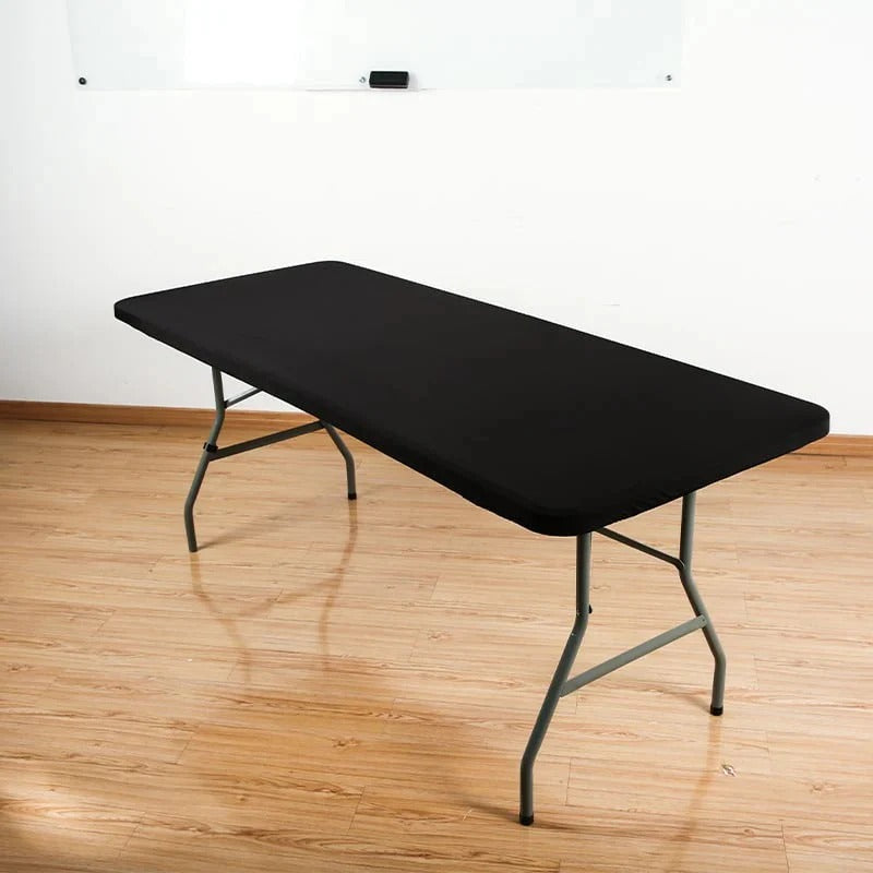 Stretch tablecloth – fits 4ft, 6ft, and 8ft tables