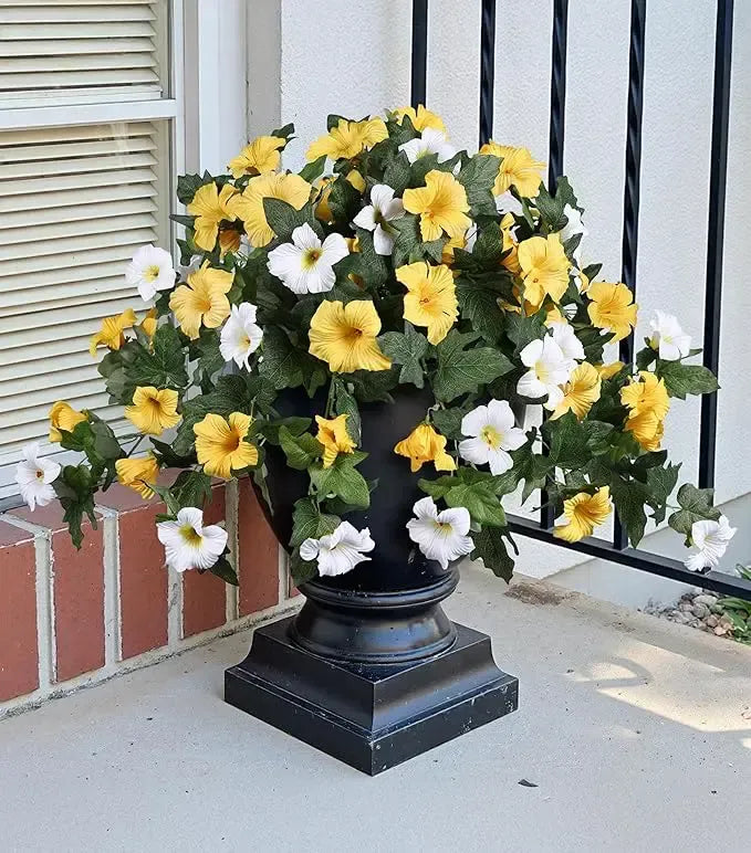 Artificial Petunias 2 Pcs – always beautifully in bloom