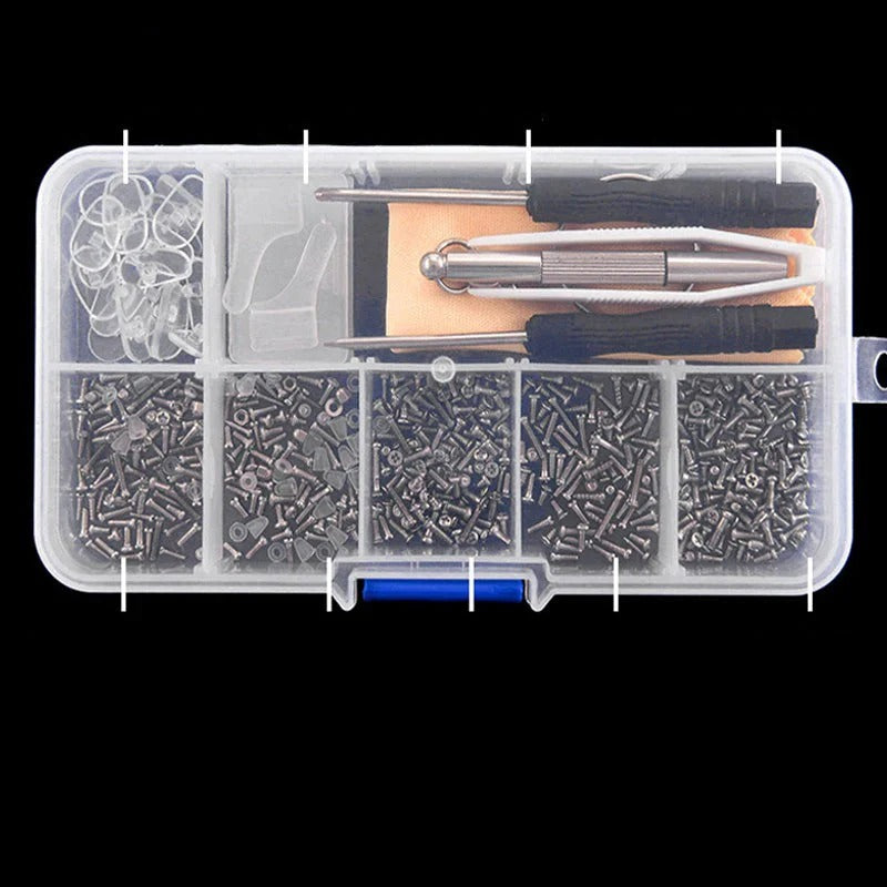 Glasses nose pad repair kit