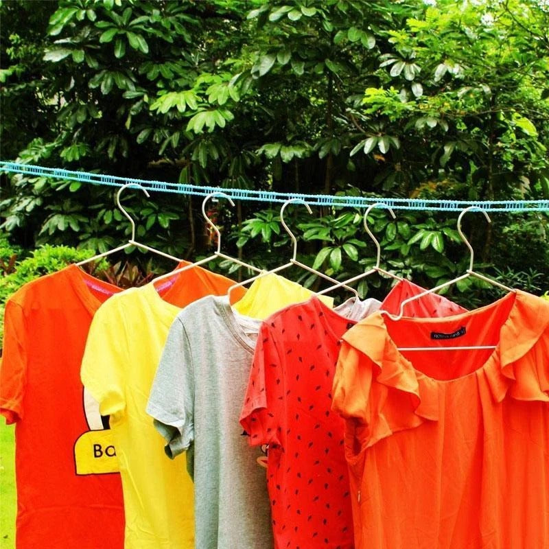 Portable clothesline – clamps anywhere