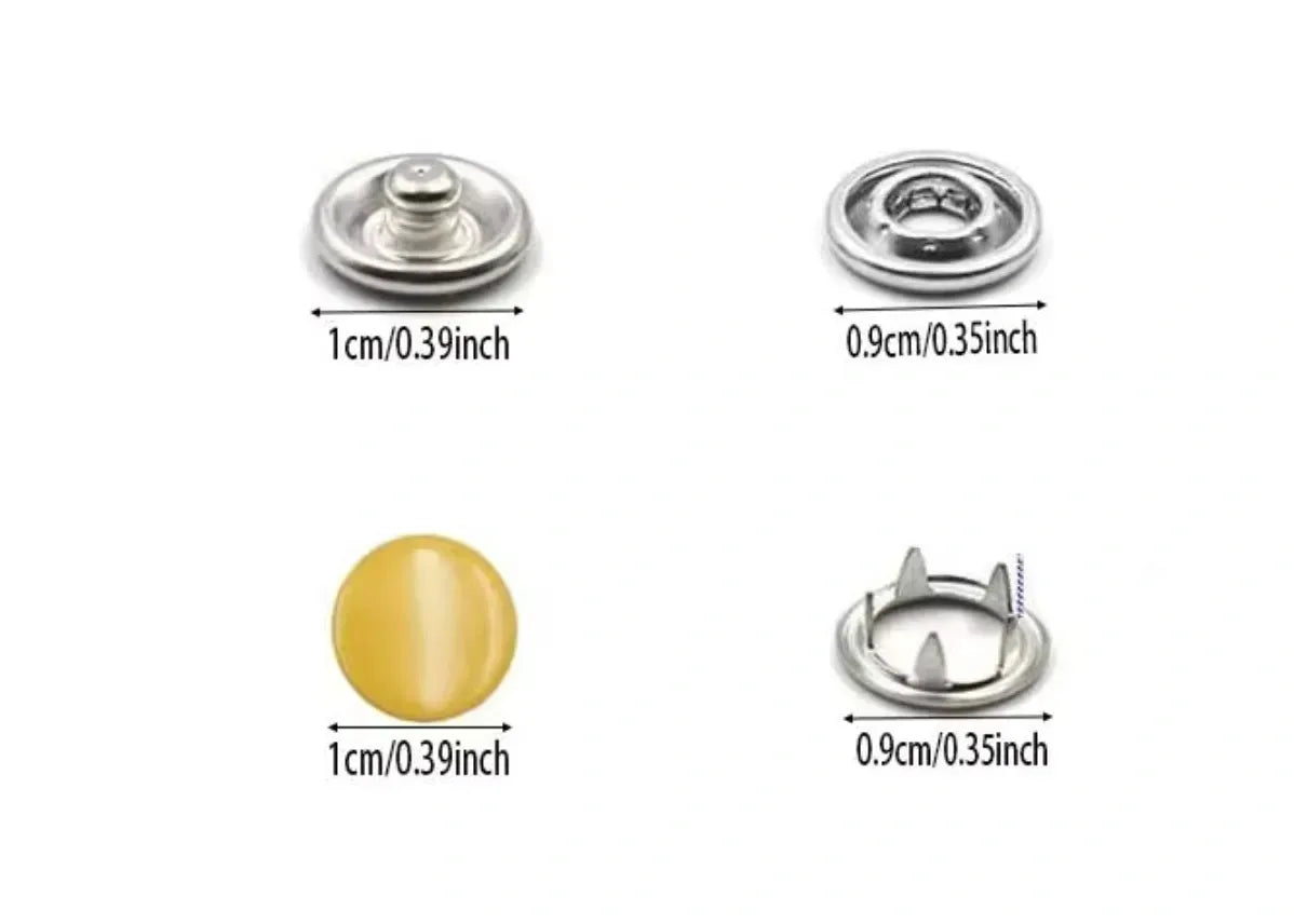 ButtonSnap interchangeable decorative clothing buttons