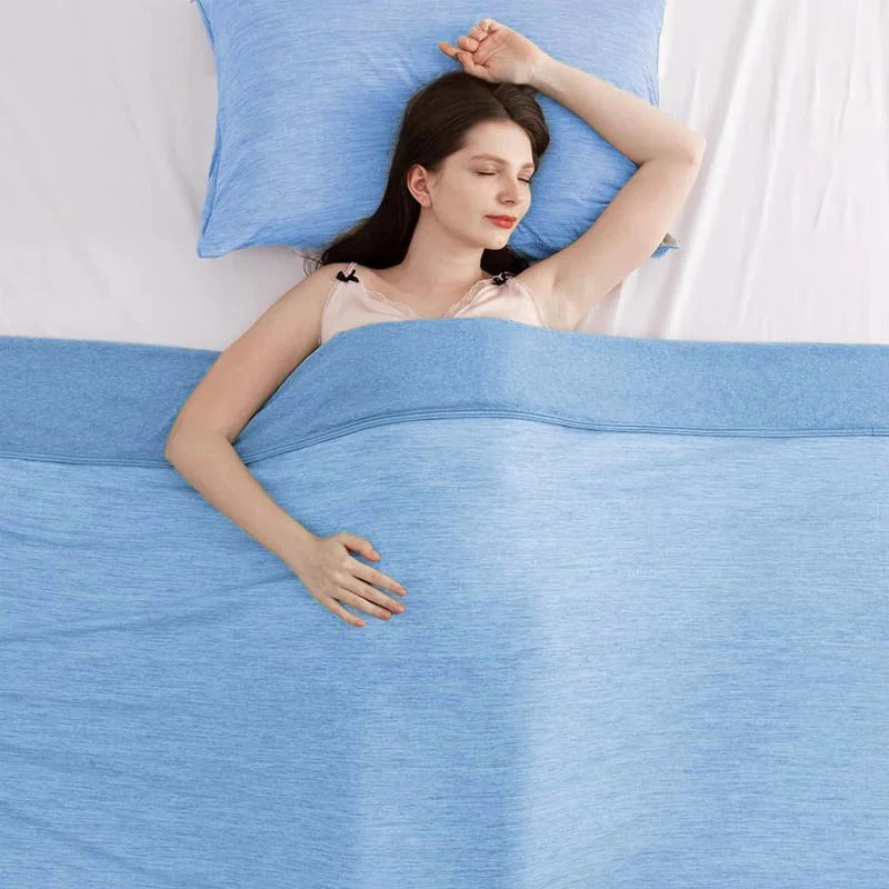 Cooling blanket for hot sleepers