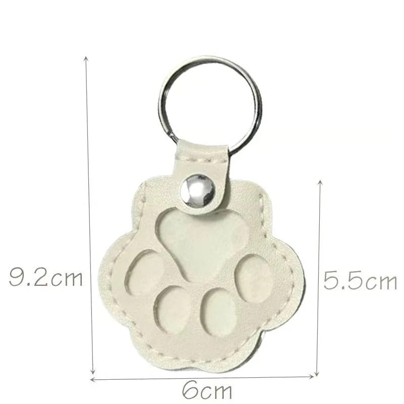 Pet memorial keychain