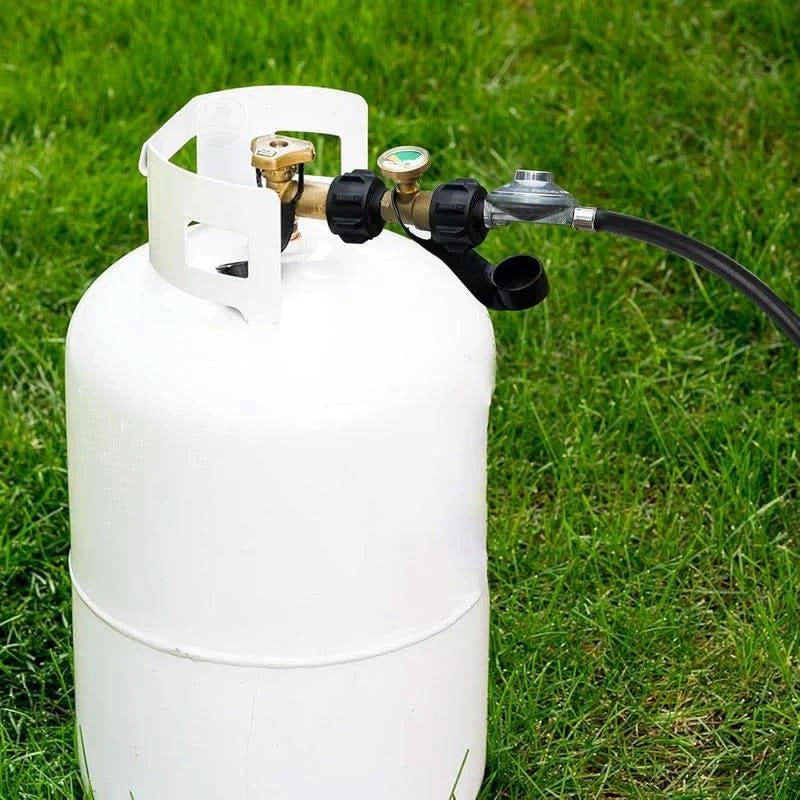 Universal propane tank gauge for 5-40 lb LP tanks