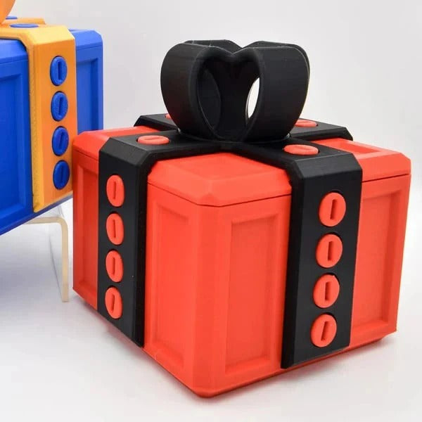 Prank gift box – surprise with a hidden middle finger