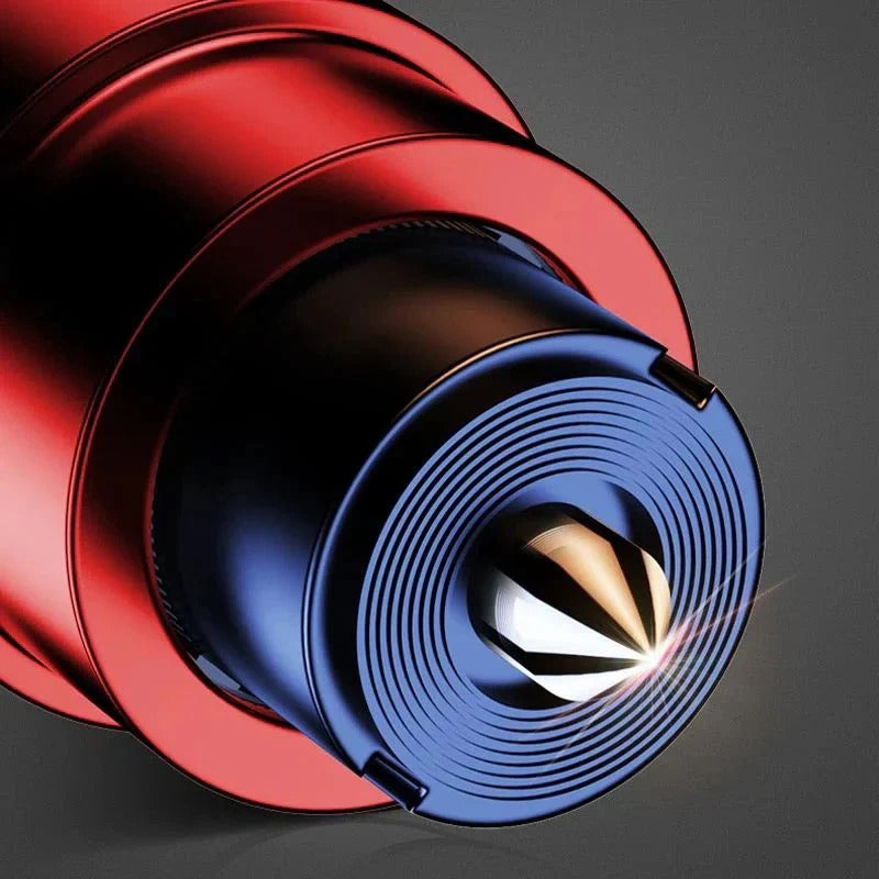 Lifesaving emergency hammer and seatbelt cutter