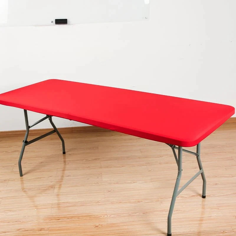 Stretch tablecloth – fits 4ft, 6ft, and 8ft tables