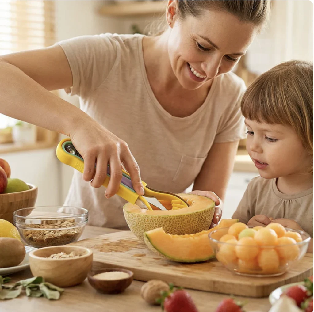 FruitMaster multifunctional fruit cutter 4-in-1
