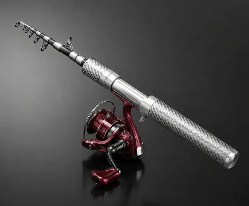 Carbon PocketRod carbon fiber telescopic fishing rod 180 cm
