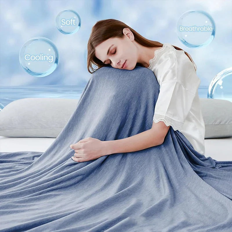 Cooling blanket for hot sleepers