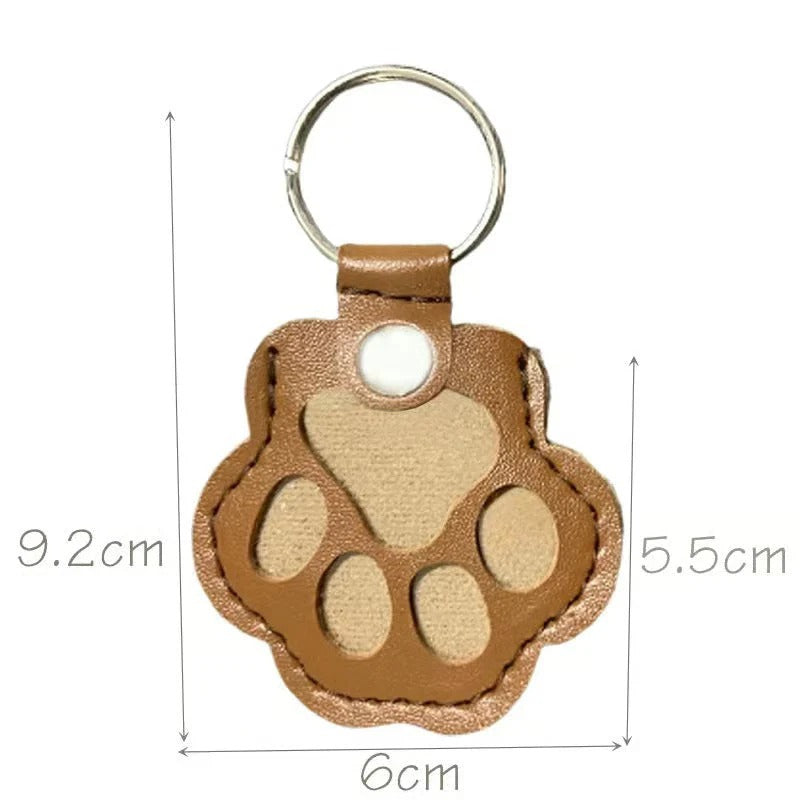 Pet memorial keychain