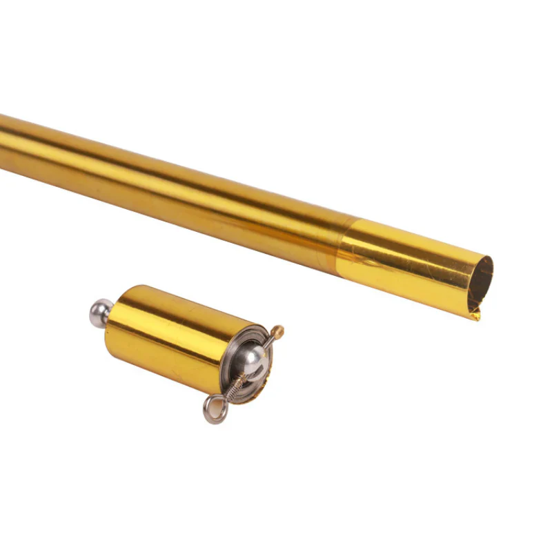 Retractable telescopic metal defense baton