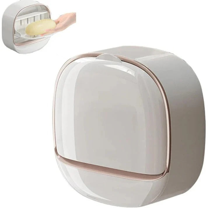 Waterproof wall-mounted soap holder
