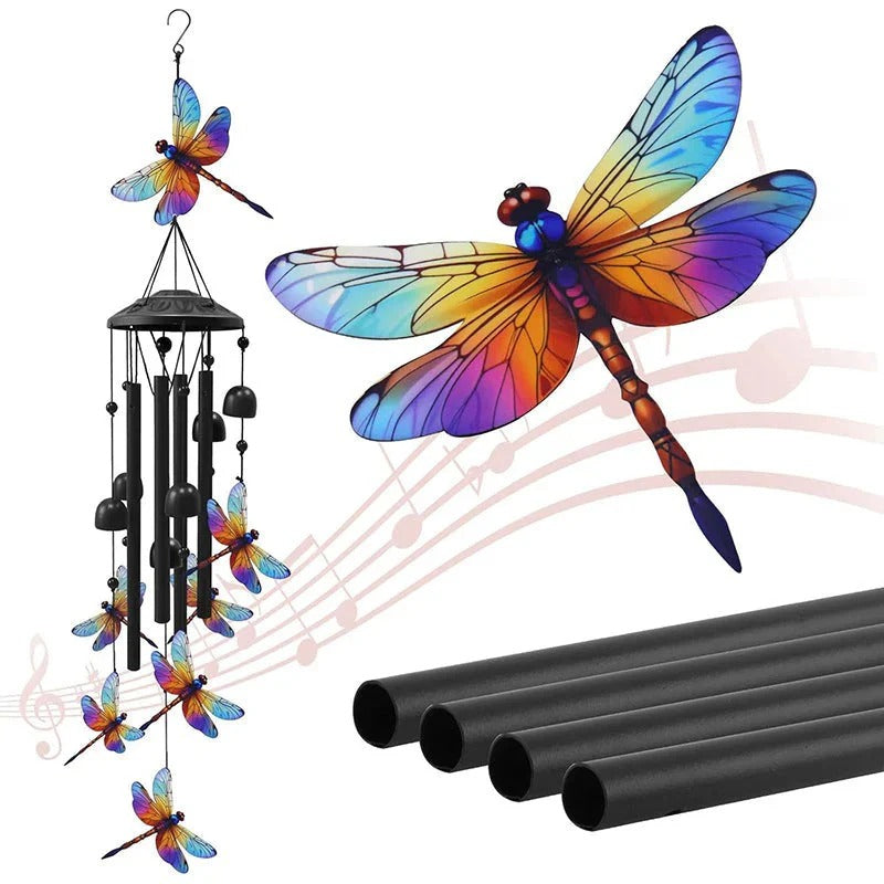 Vintage metal memorial wind chime for the garden