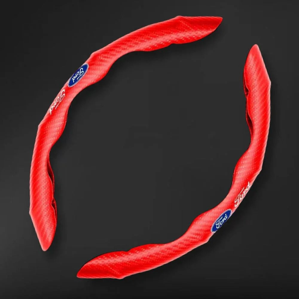 Luxury steering wheel cover