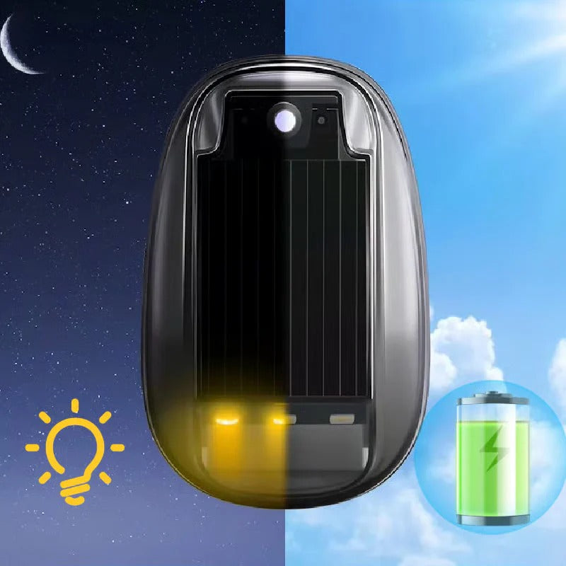Solar RGB car roof light