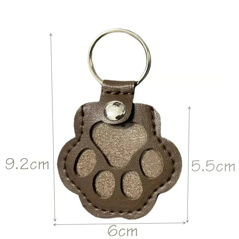 Pet memorial keychain