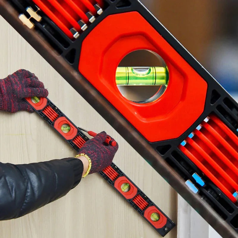 Multifunctional foldable spirit level