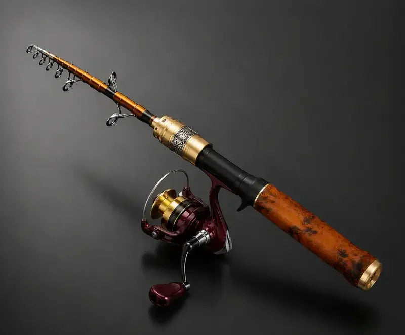 Carbon PocketRod carbon fiber telescopic fishing rod 180 cm
